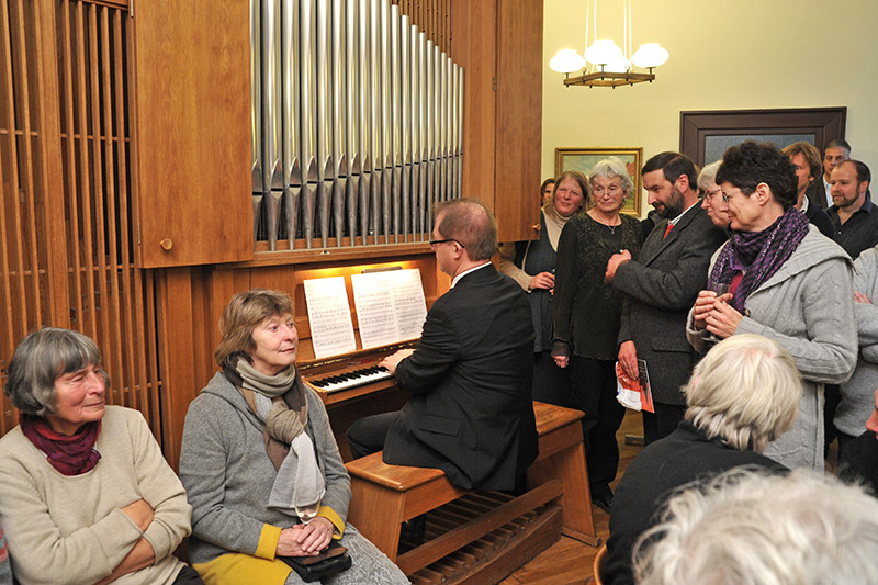Orgel der Dresdene Orgelbaufirma Gebrüder Jehmlich